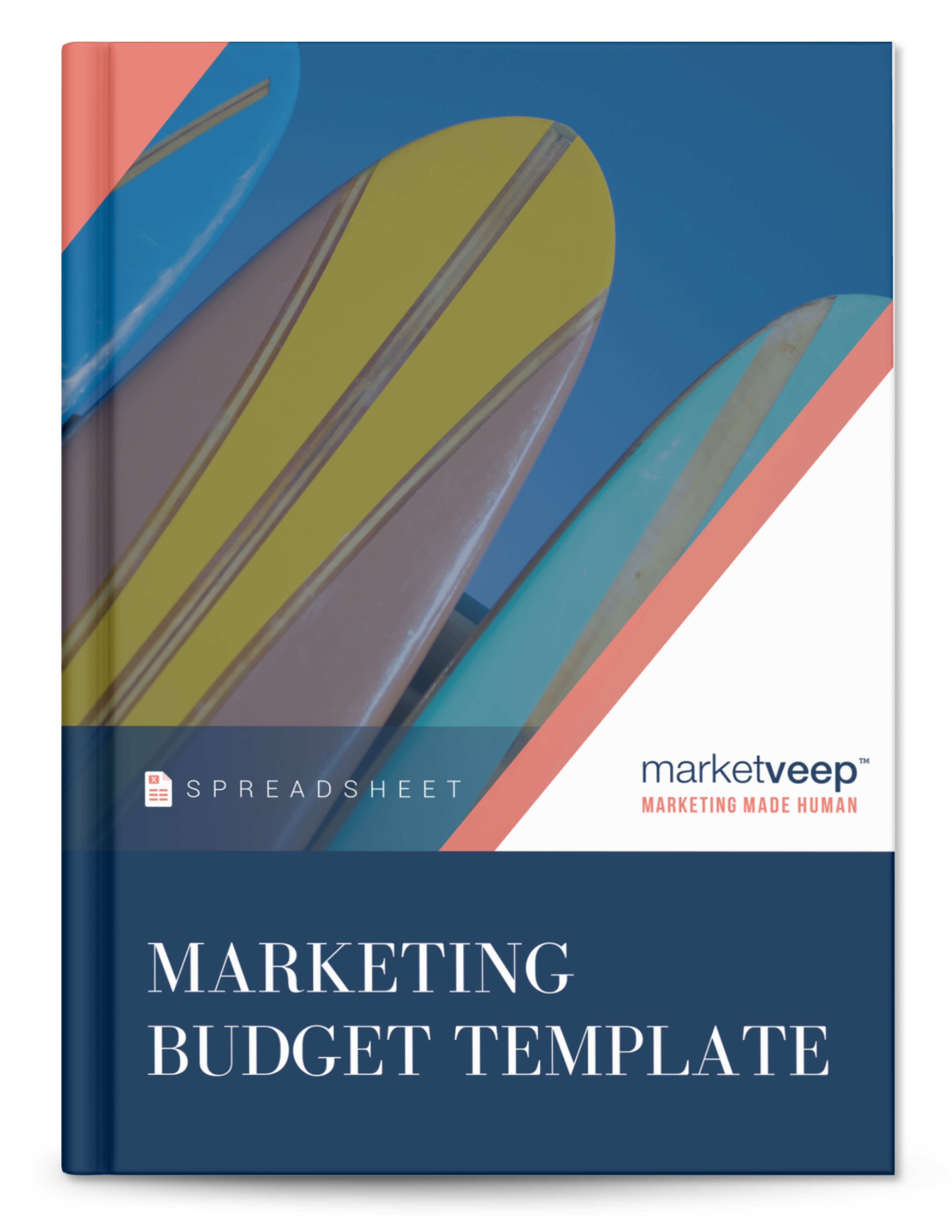 Marketing Budget Template mock up