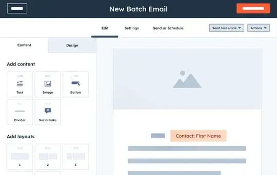 Monthly Email Newsletter